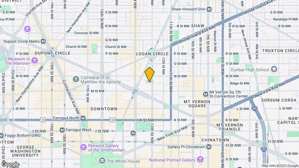 1245 13th St NW Mapa y Detalles de la Ubicación
