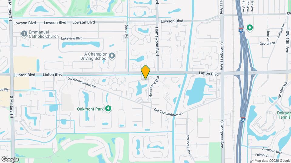1725 Palm Cove Blvd, Unit Verano Map and Location Details