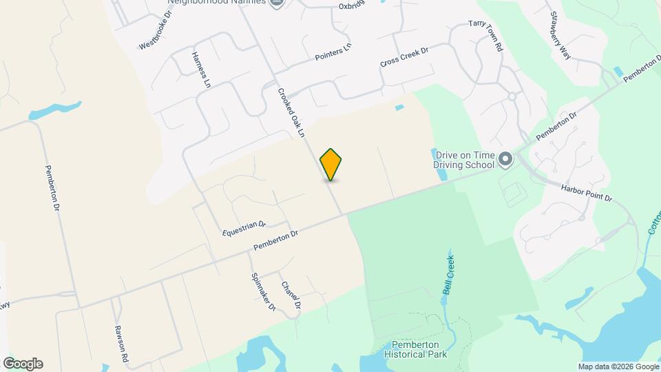 27820 Crooked Oak Ln Map and Location Details