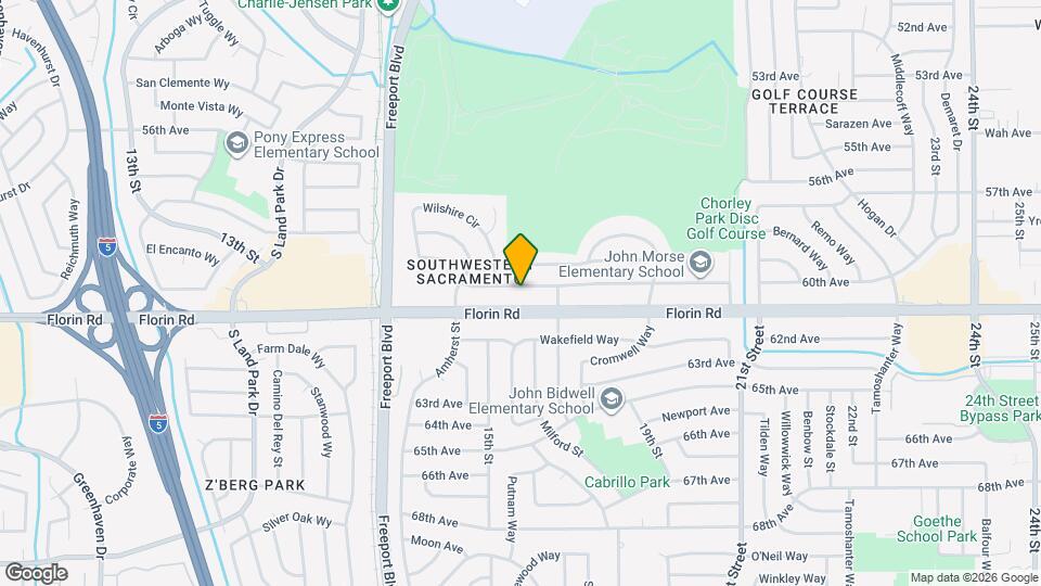 1600 60th Ave Map and Location Details