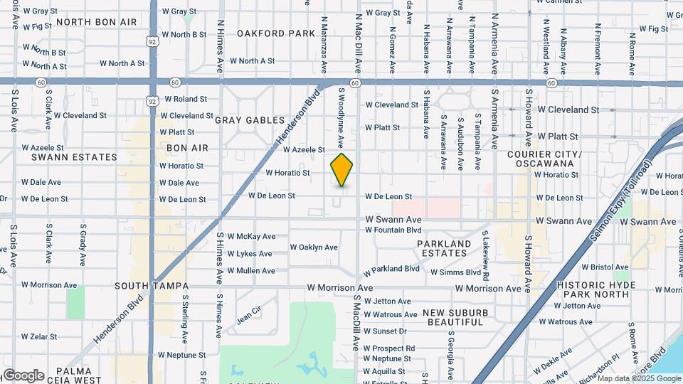 3111 W De Leon St Map and Location Details