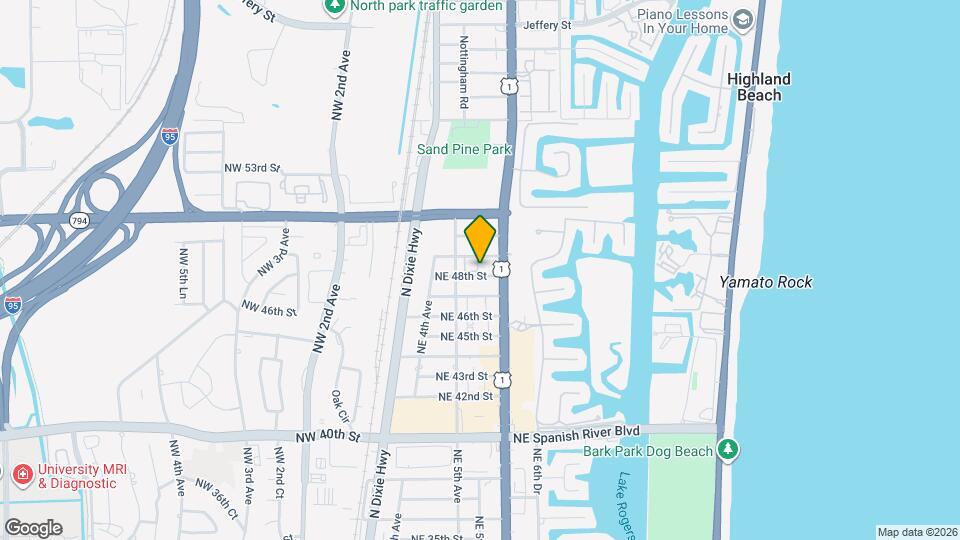 Whispering Palms Apartments Map and Location Details