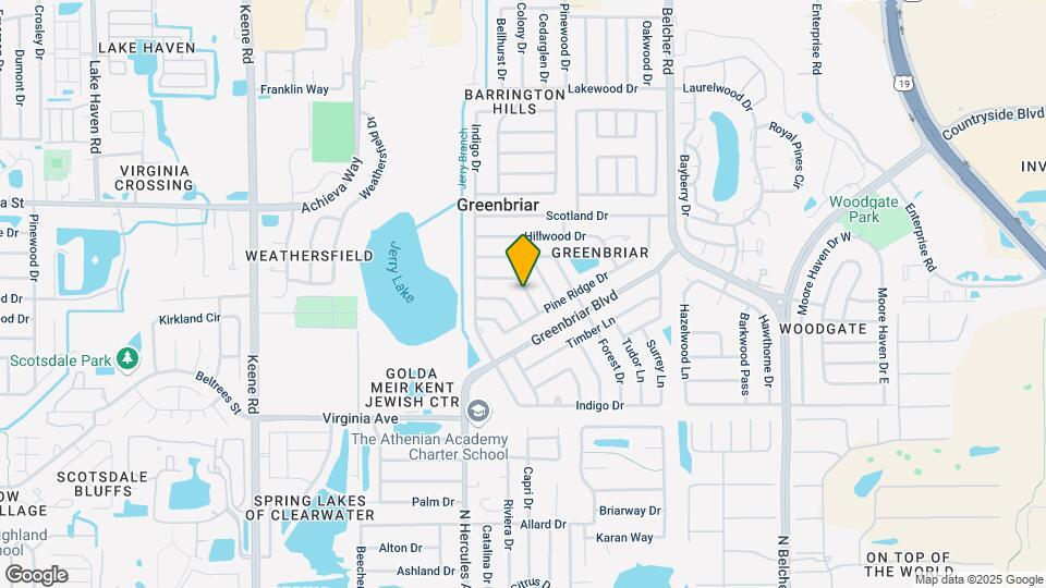 2051 High Ridge Dr Map and Location Details