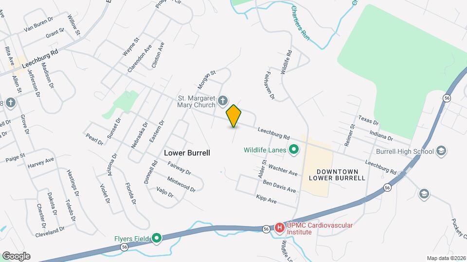 108 Johnson St Map and Location Details