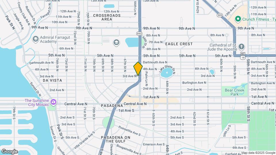 6600 3rd Ave N Map and Location Details