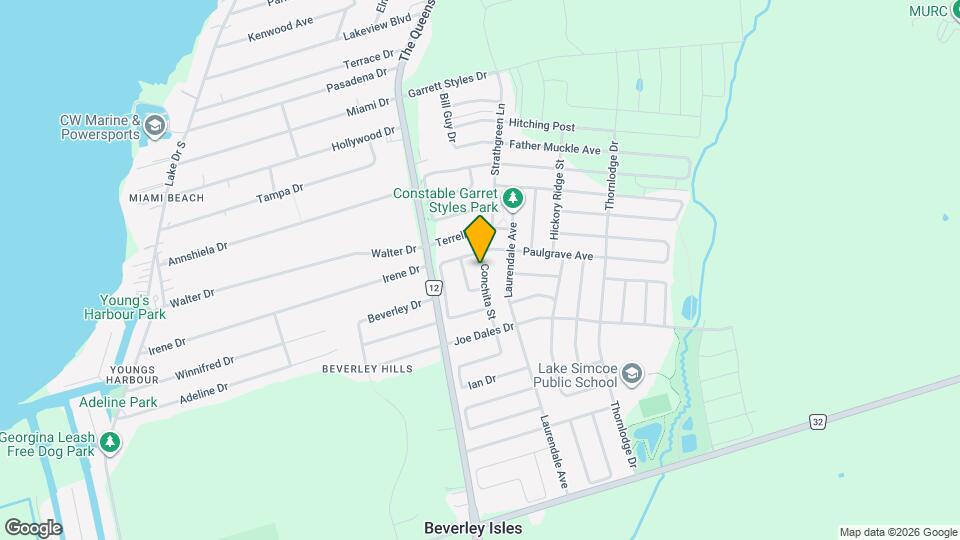 32 Conchita St Map and Location Details