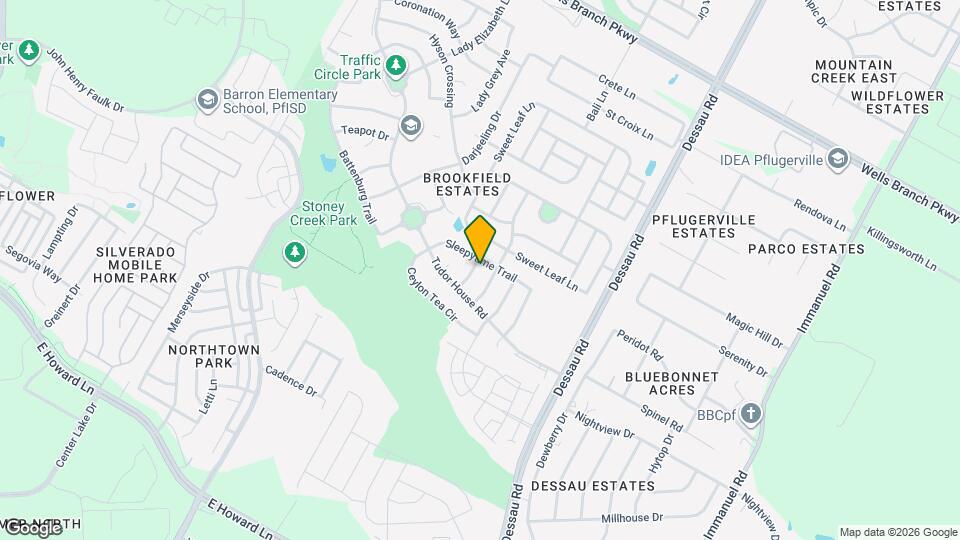 14329 Teacup Ln Map and Location Details