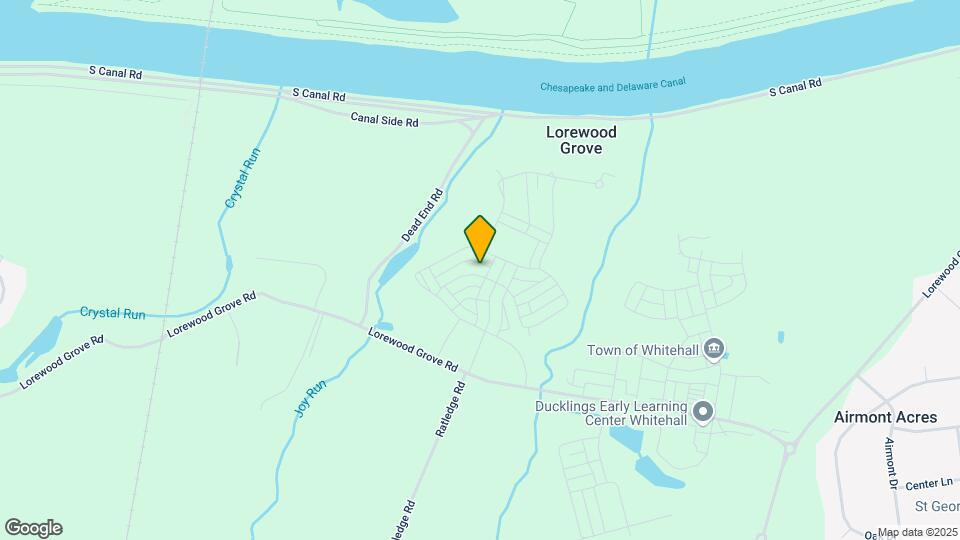 551 Lewes Landing Rd Mapa y Detalles de la Ubicación