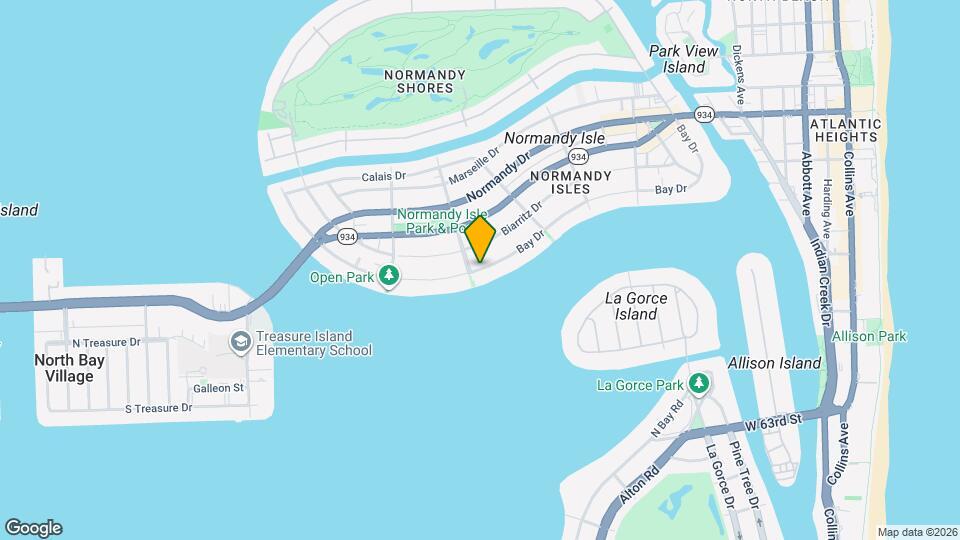 1674 Bay Dr E Mapa y Detalles de la Ubicación