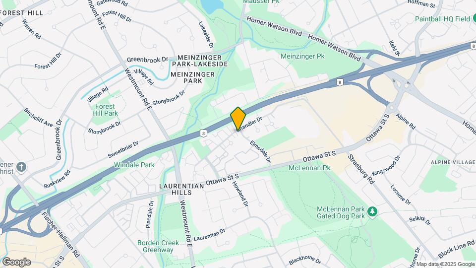 6 Elmsdale Dr Map and Location Details
