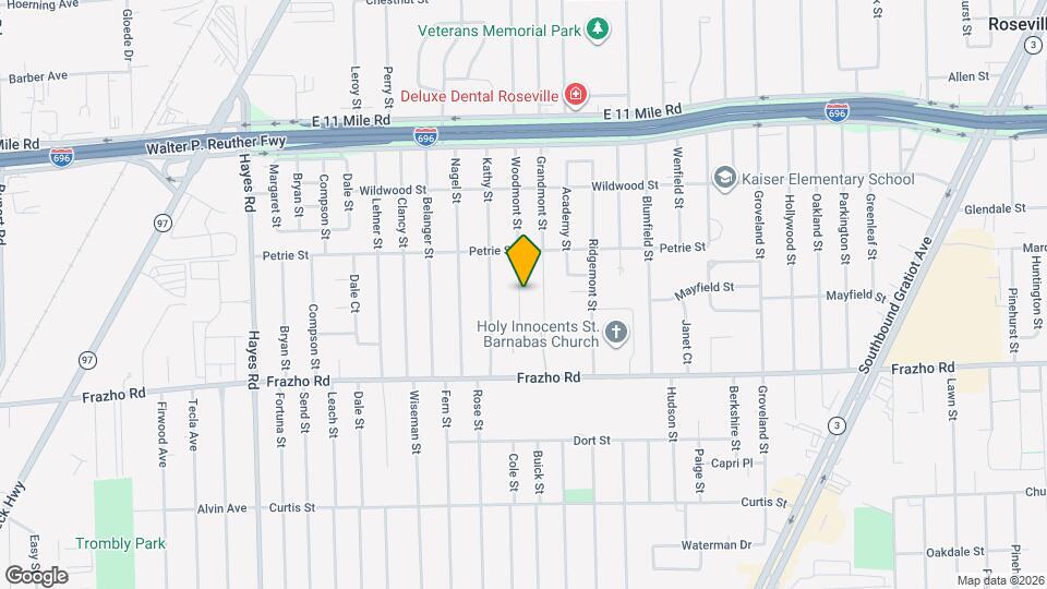 26294 Woodmont St Map and Location Details