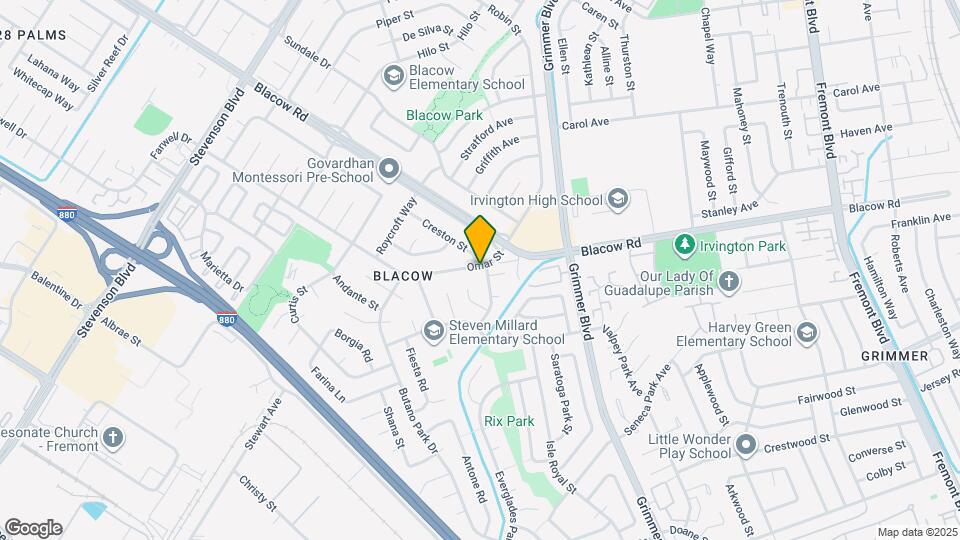 4884 Omar St Map and Location Details