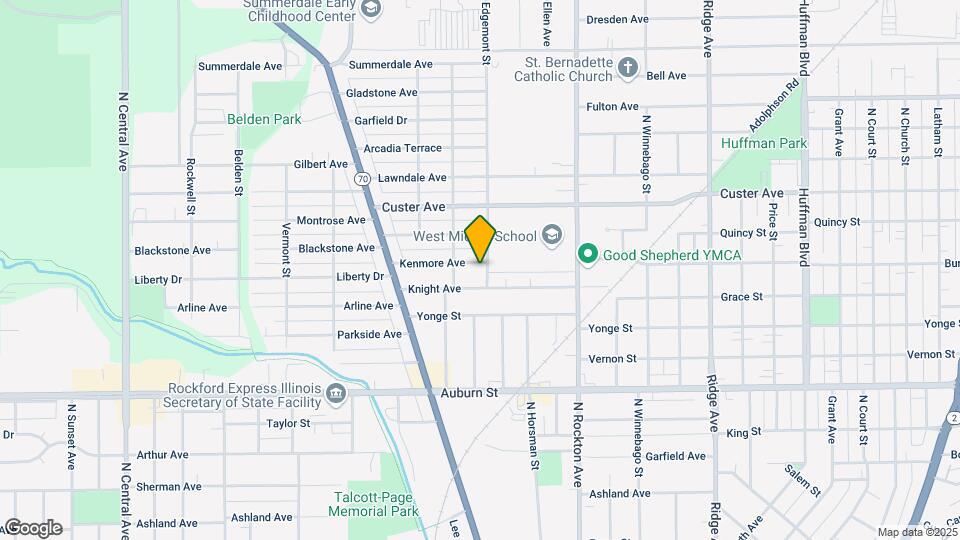 2804 Kenmore Ave Map and Location Details