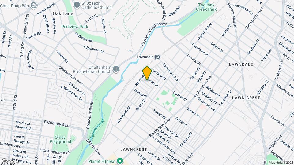 229 Higbee St Map and Location Details