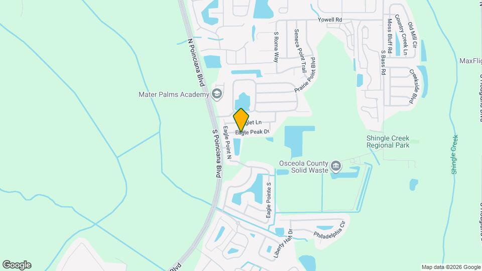 4642 Eagle Peak Dr Map and Location Details