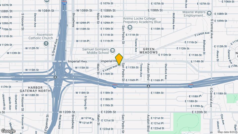 254 E Lanzit Ave Map and Location Details