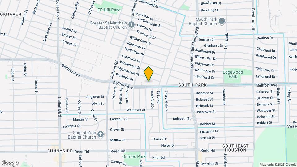 5411 Bellfort Ct Map and Location Details