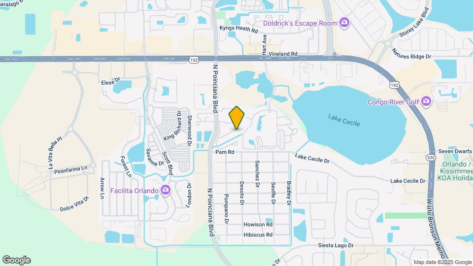 2737 N Poinciana Blvd Map and Location Details