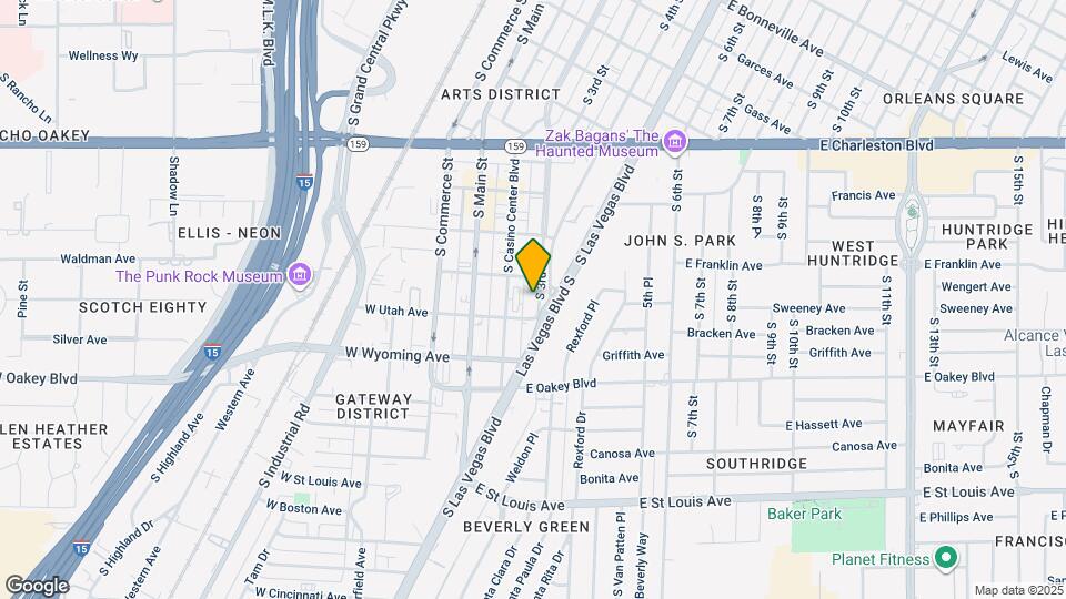 1414 S 3rd St Map and Location Details