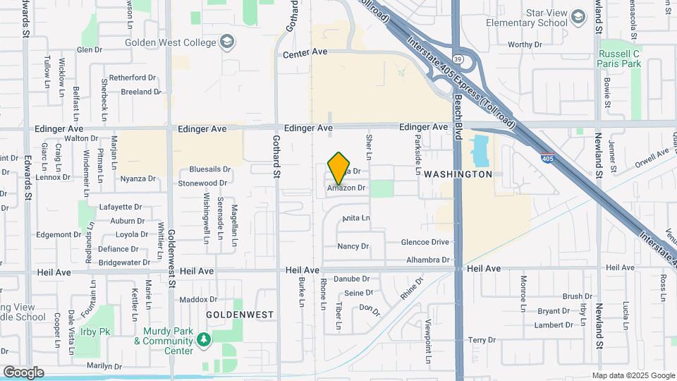 7572 Amazon Dr Map and Location Details