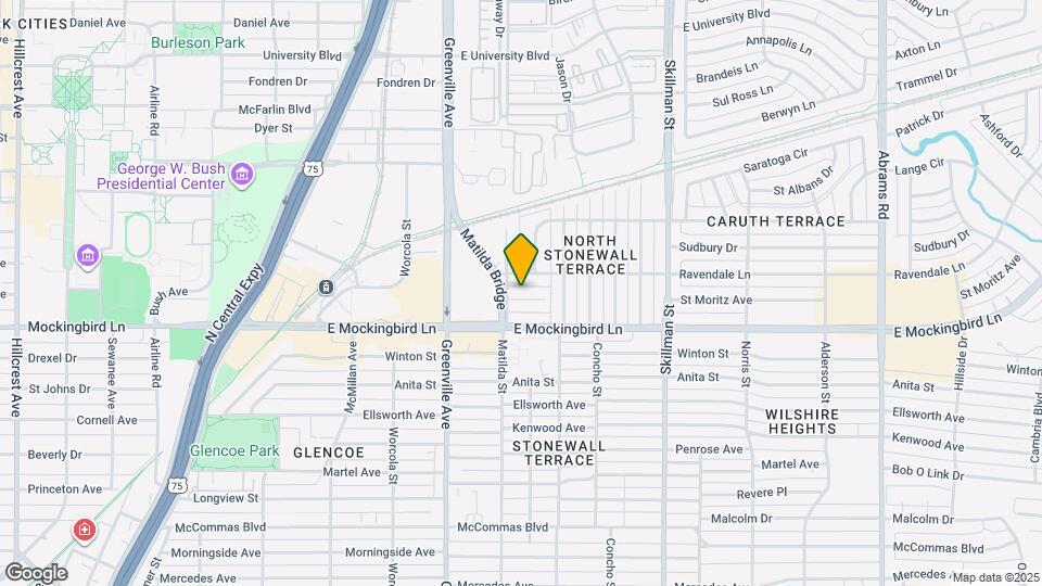 5811 Palm Ln Map and Location Details