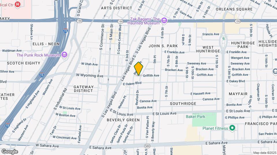 1608 Houssels Ave Map and Location Details