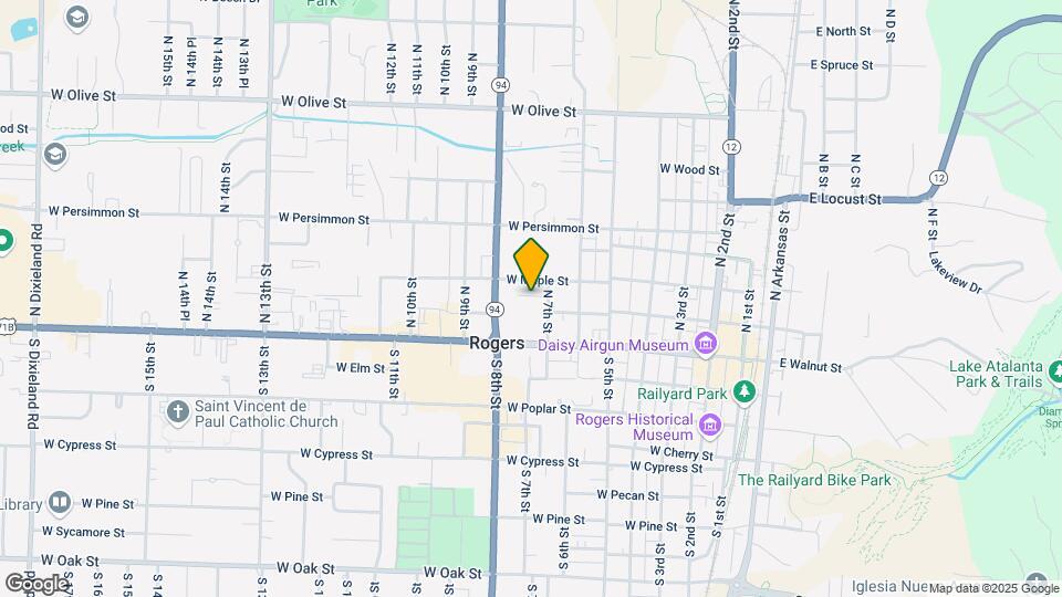 204 N 7th St Map and Location Details