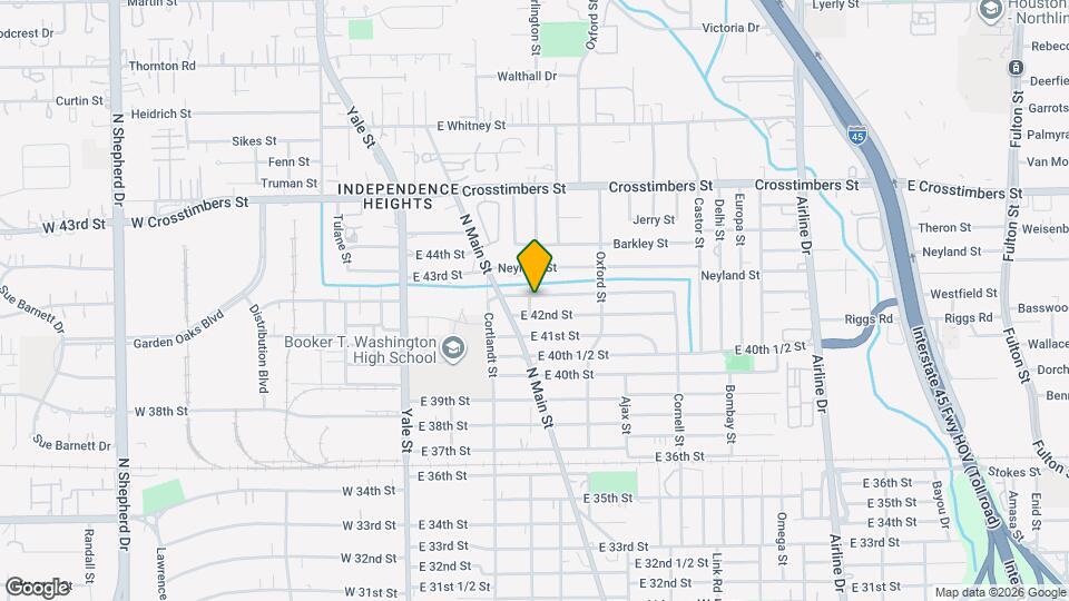 4208 Arlington St Map and Location Details