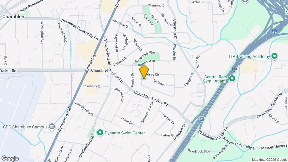 2971 Belaire Cir Map and Location Details