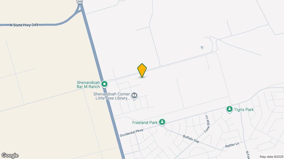 1344 Bajada St Map and Location Details