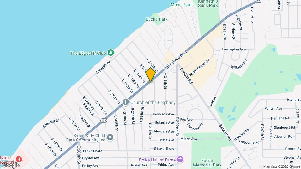 21500 Lakeshore Blvd Map and Location Details