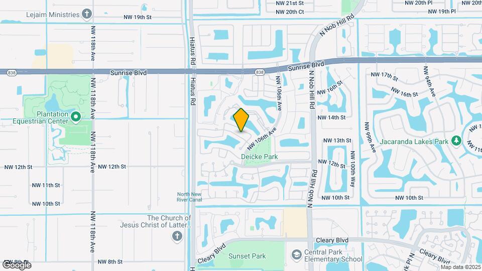 10691 NW 12th Dr Map and Location Details