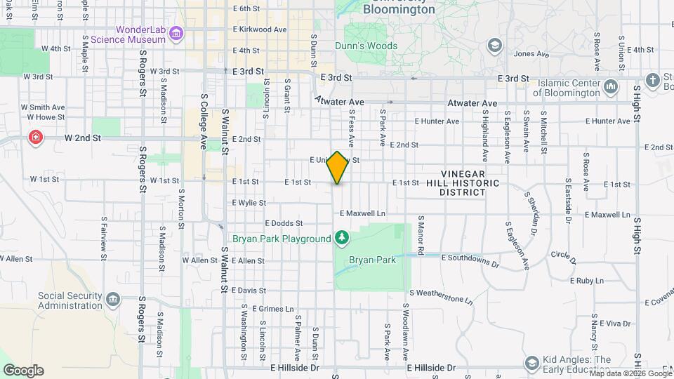805 S Henderson St Mapa y Detalles de la Ubicación