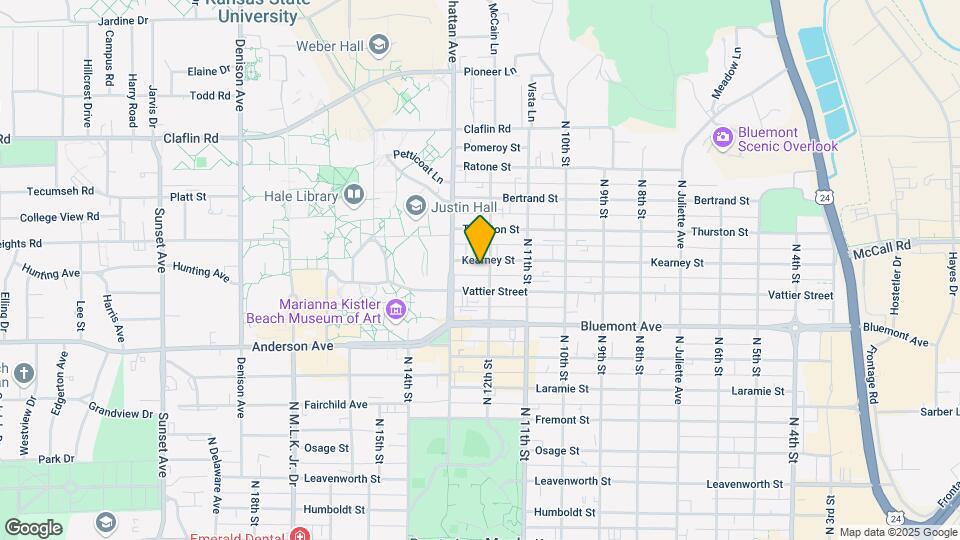 1207 Kearney St Map and Location Details