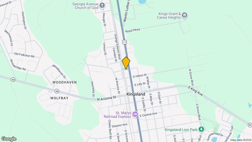 102 W Grady Ave Map and Location Details