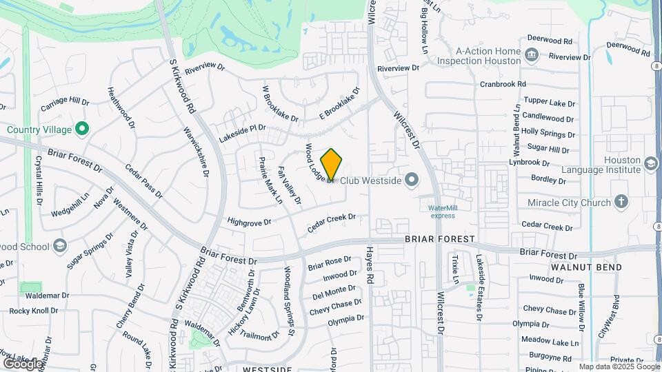 1550 Wood Lodge Dr Map and Location Details