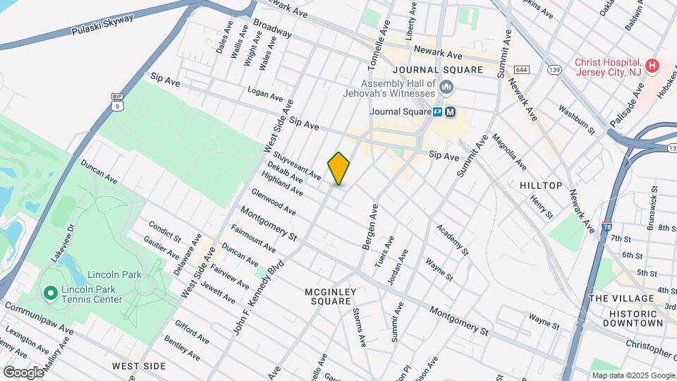9 Stuyvesant Ave, Unit 2 Mapa y Detalles de la Ubicación