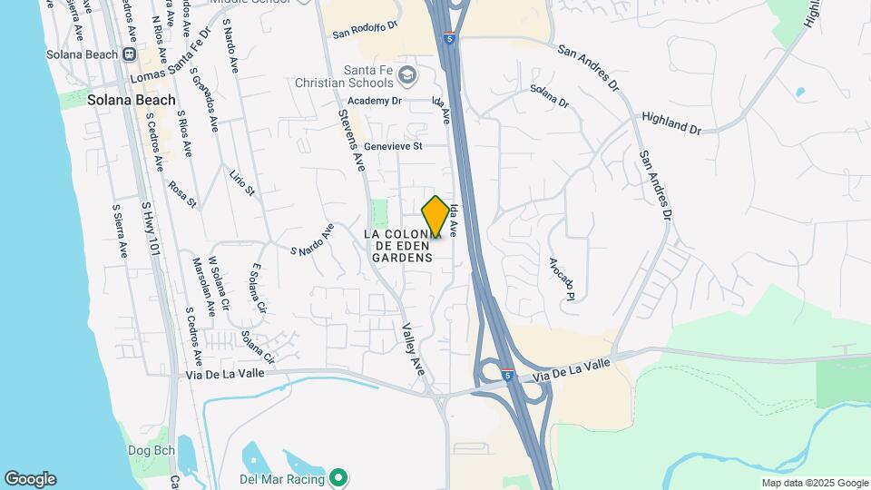 738 Castro St Map and Location Details