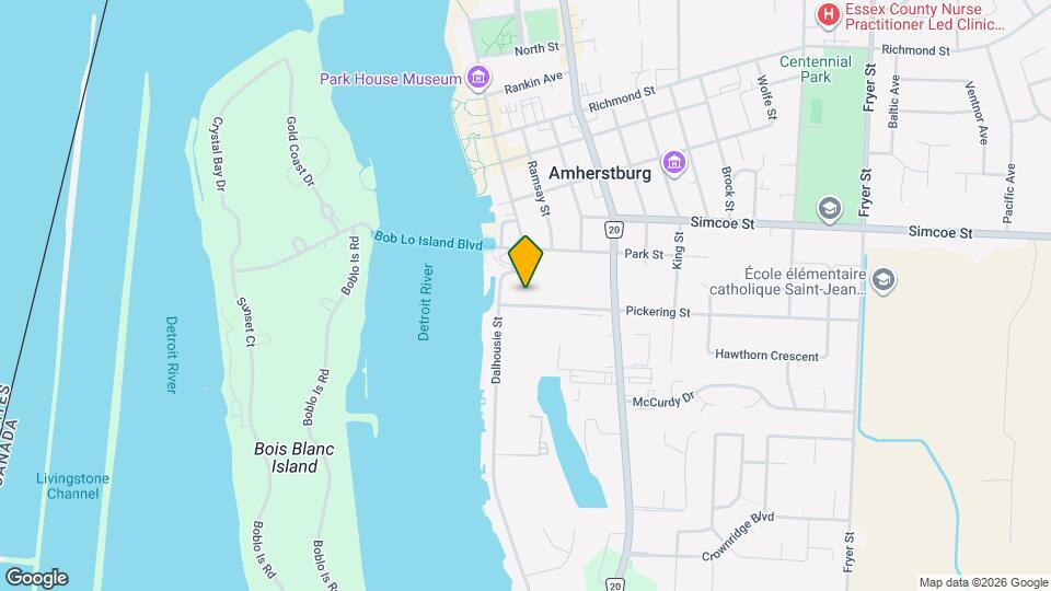 100 Pickering Drive Map and Location Details