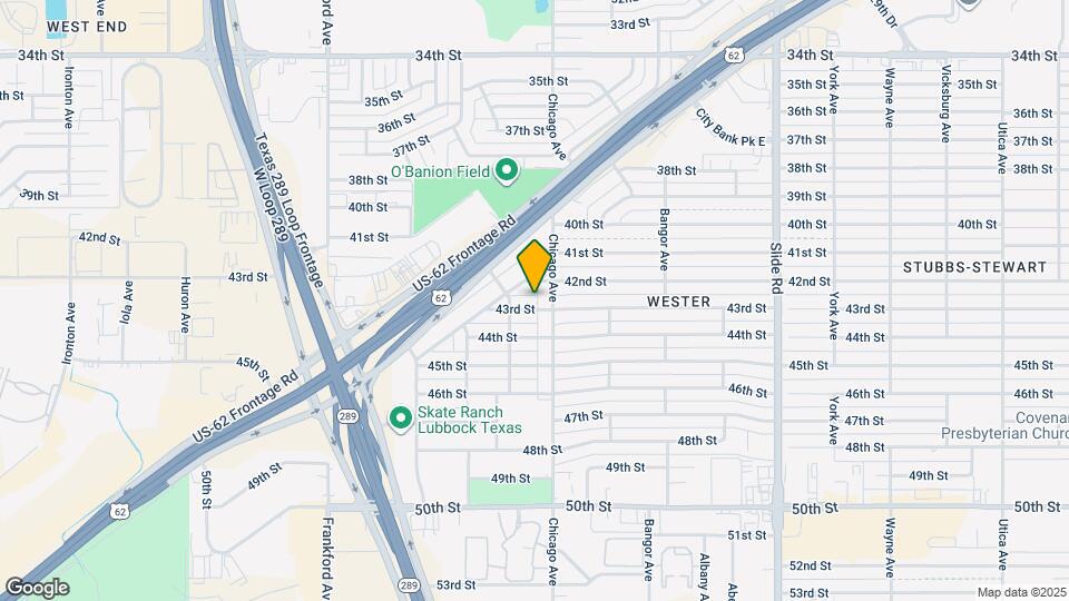 5508 43rd St Map and Location Details