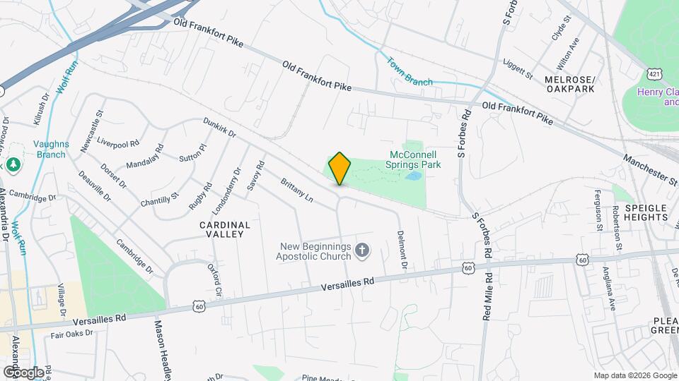 1841 Dunkirk Dr Map and Location Details