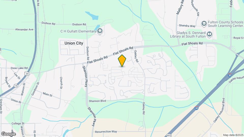 8160 Oakley Cir Map and Location Details