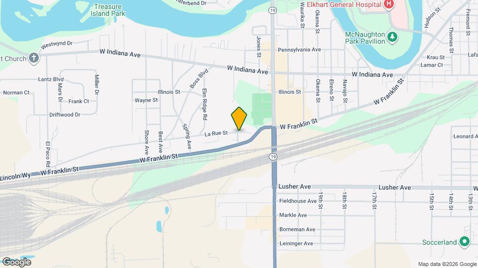 28158 La Rue St Map and Location Details