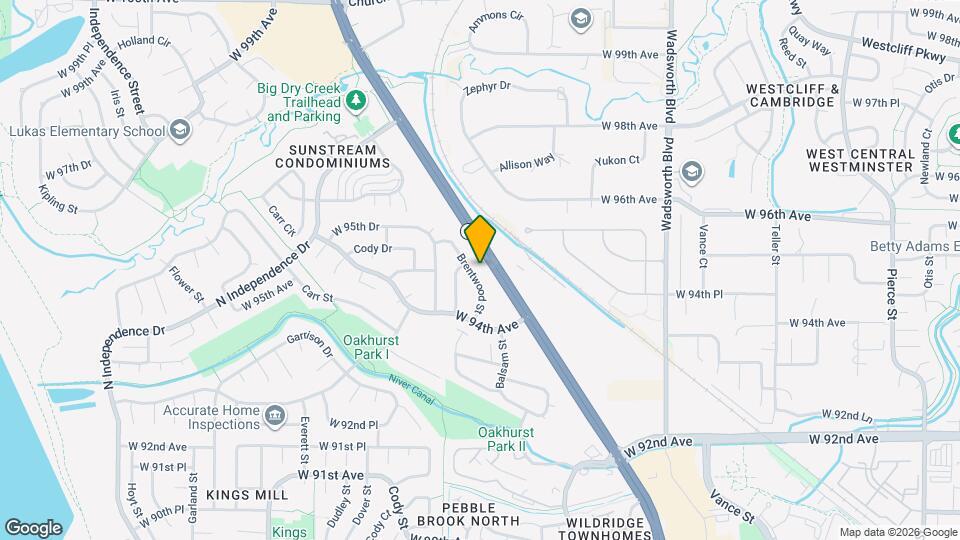 9434 Brentwood St Map and Location Details