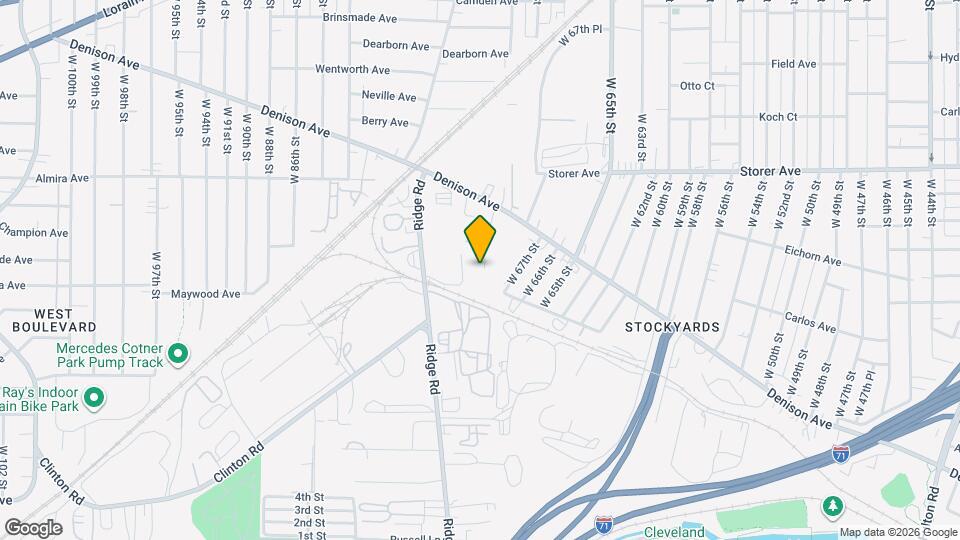 3592 W 69th St, Unit B Mapa y Detalles de la Ubicación