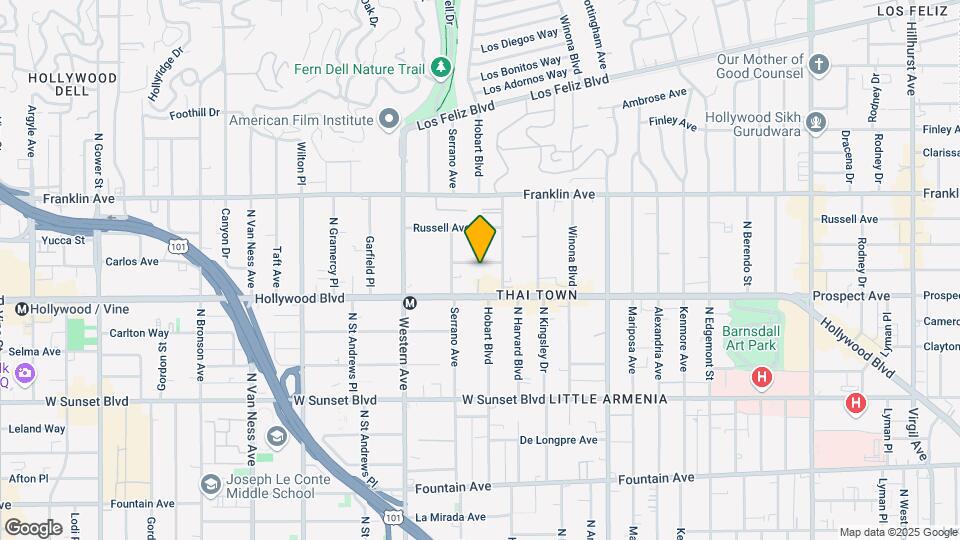 5322 Loma Linda Ave Map and Location Details