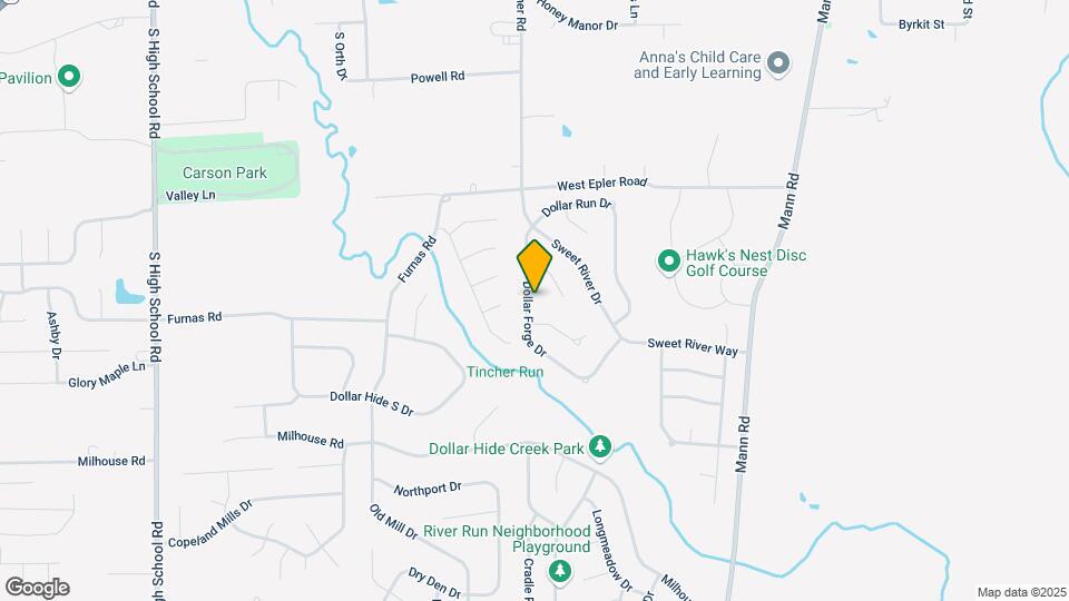 5651 Dollar Forge Dr Map and Location Details