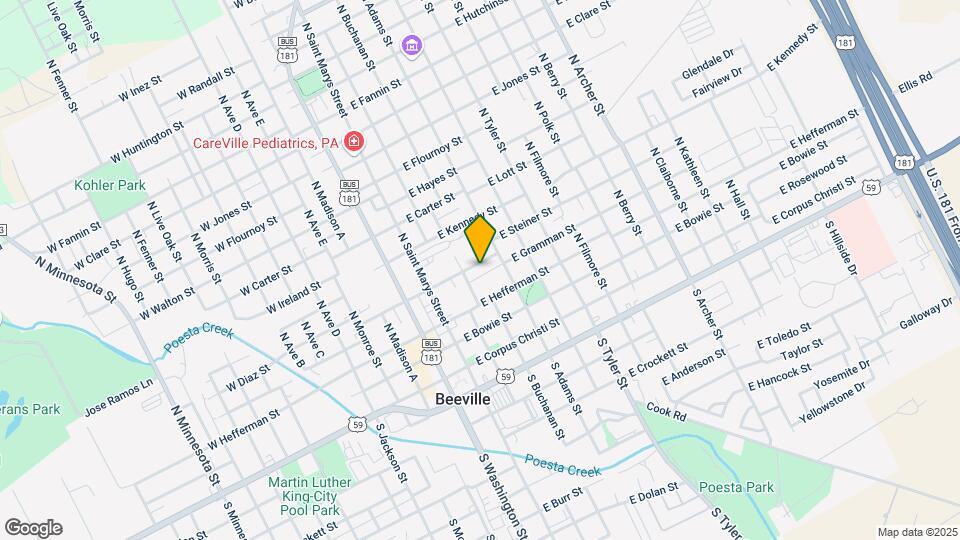 200 E Cleveland St Mapa y Detalles de la Ubicación