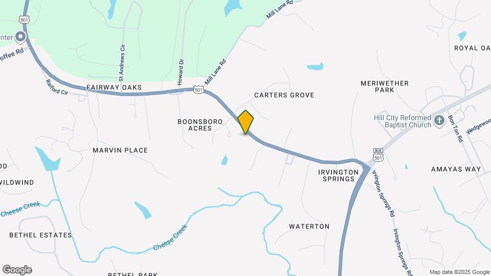 5165 Boonsboro Rd Map and Location Details