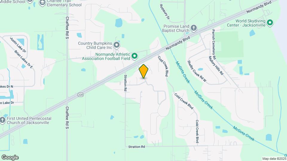 10659 Sandy Oaks Dr Map and Location Details